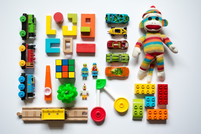 Colorful toys