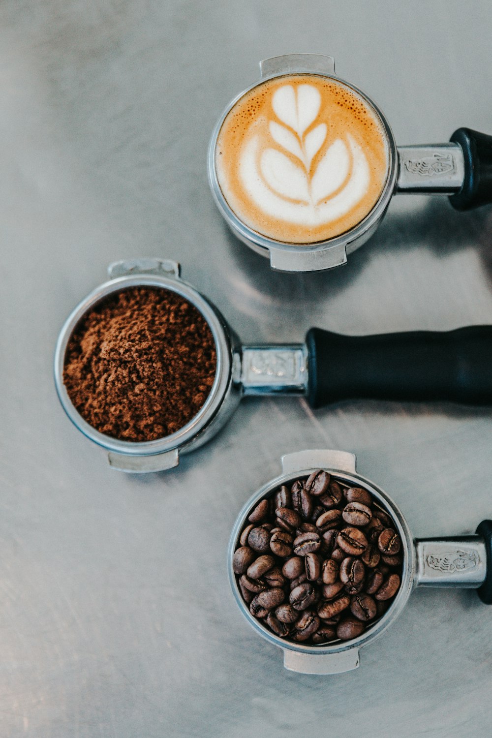 Freshly pulled espresso